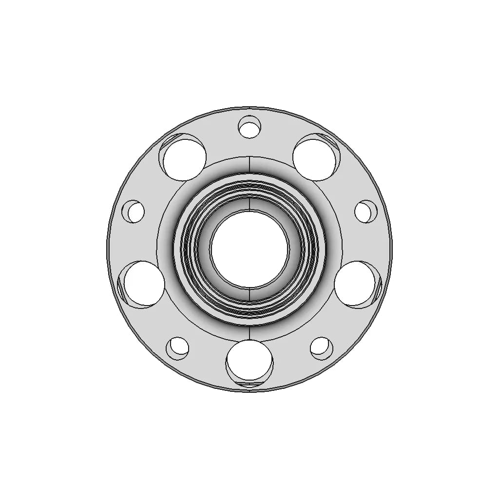 Alfa Romeo Group.A Center Lock Hub - Standard Mechanical Component_0_90_degree_snapshot