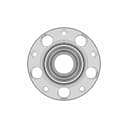 Alfa Romeo Group.A Center Lock Hub - Standard Mechanical Component_0_90_degree_snapshot