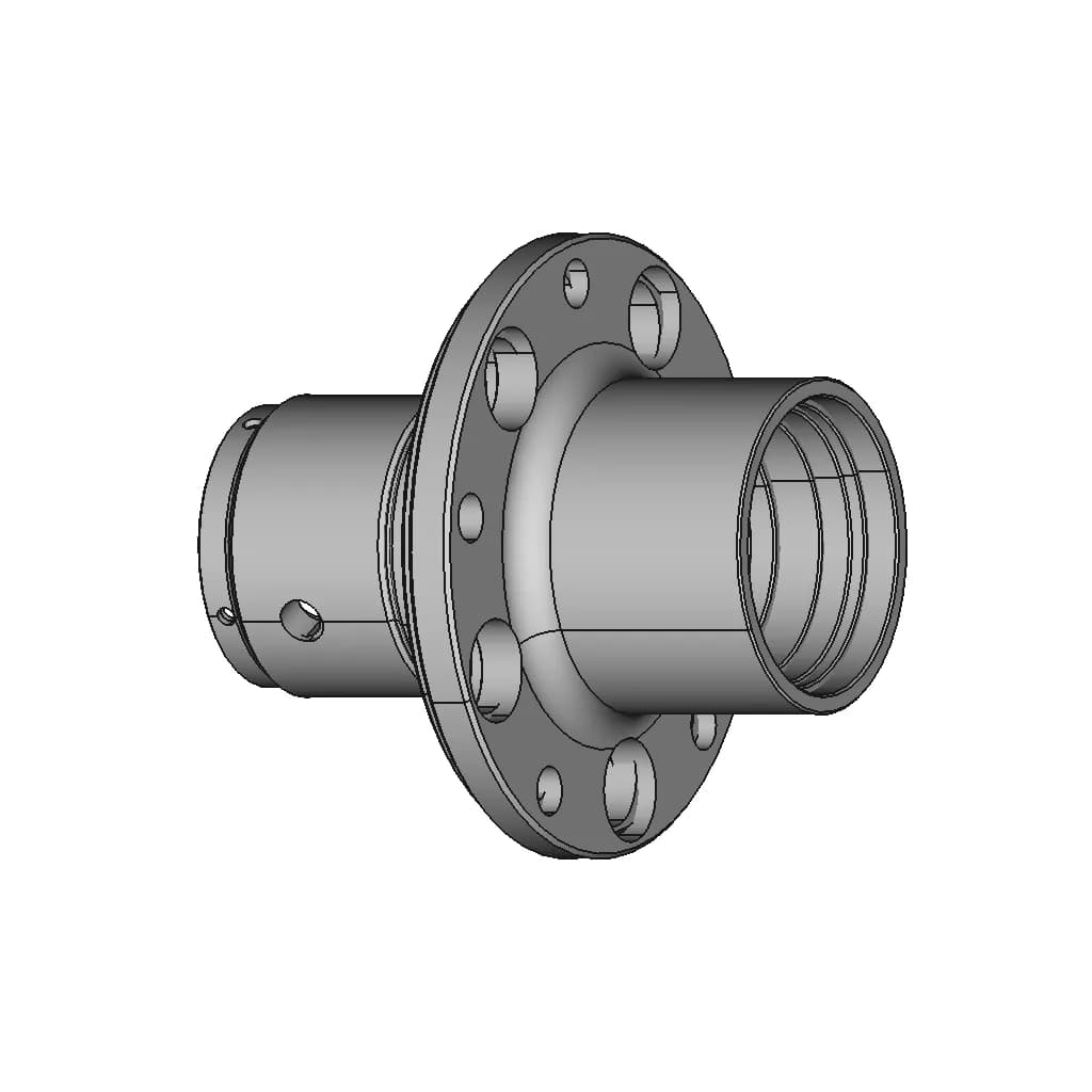 Alfa Romeo Group.A Center Lock Hub - Standard Mechanical Component_60_30_degree_snapshot