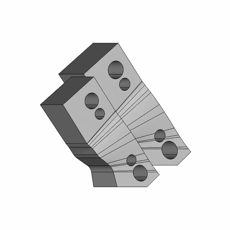Punzon De Corte Superior | High-Quality CAD Model