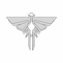 Firefly Necklace The Last Of Us - Downloadable CAD Representation_0_0_degree_snapshot