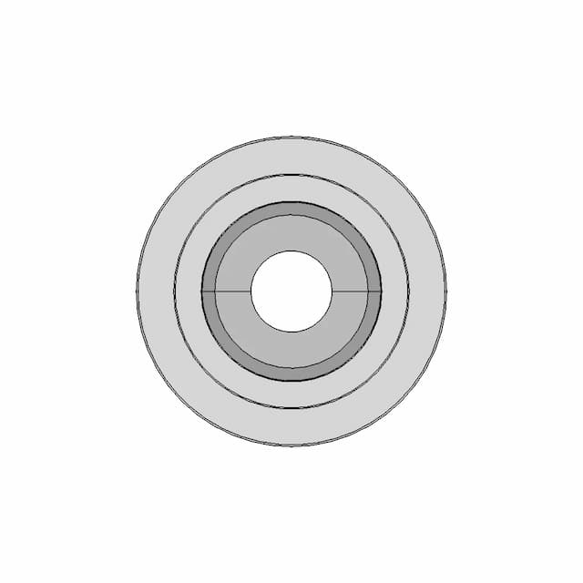 Round Rivet Nut - Complete | High-Quality CAD Model