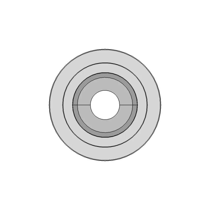 Round Rivet Nut - Complete | High-Quality CAD Model