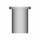 Round Rivet Nut - Complete | High-Quality CAD Model_270_0_degree_snapshot