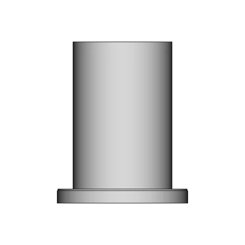 Round Rivet Nut - Complete | High-Quality CAD Model_90_0_degree_snapshot
