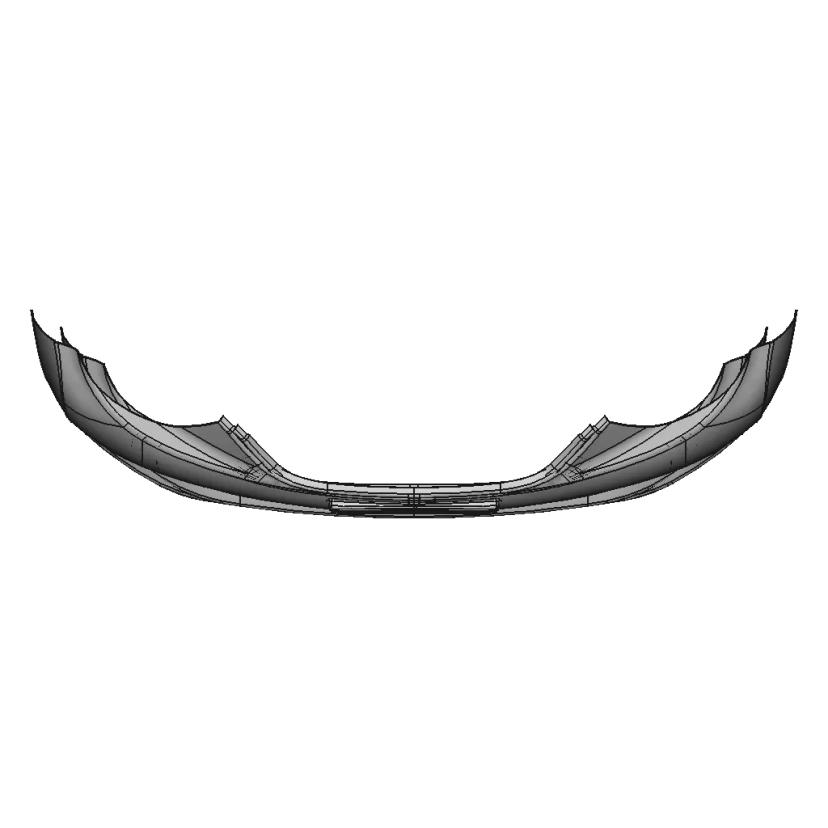 Car Bumper Front Body - Standard Mechanical Component