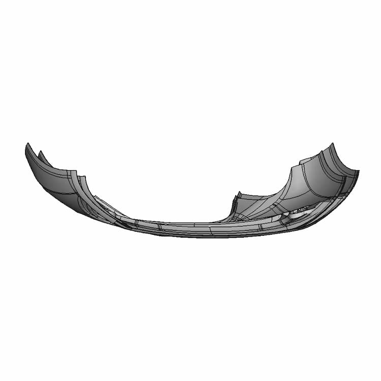 Car Bumper Front Body - Standard Mechanical Component