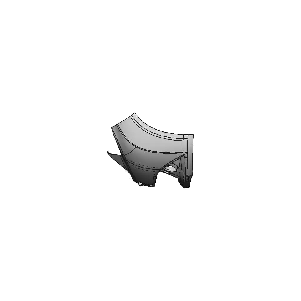 Car Bumper Front Body - Standard Mechanical Component_0_90_degree_snapshot