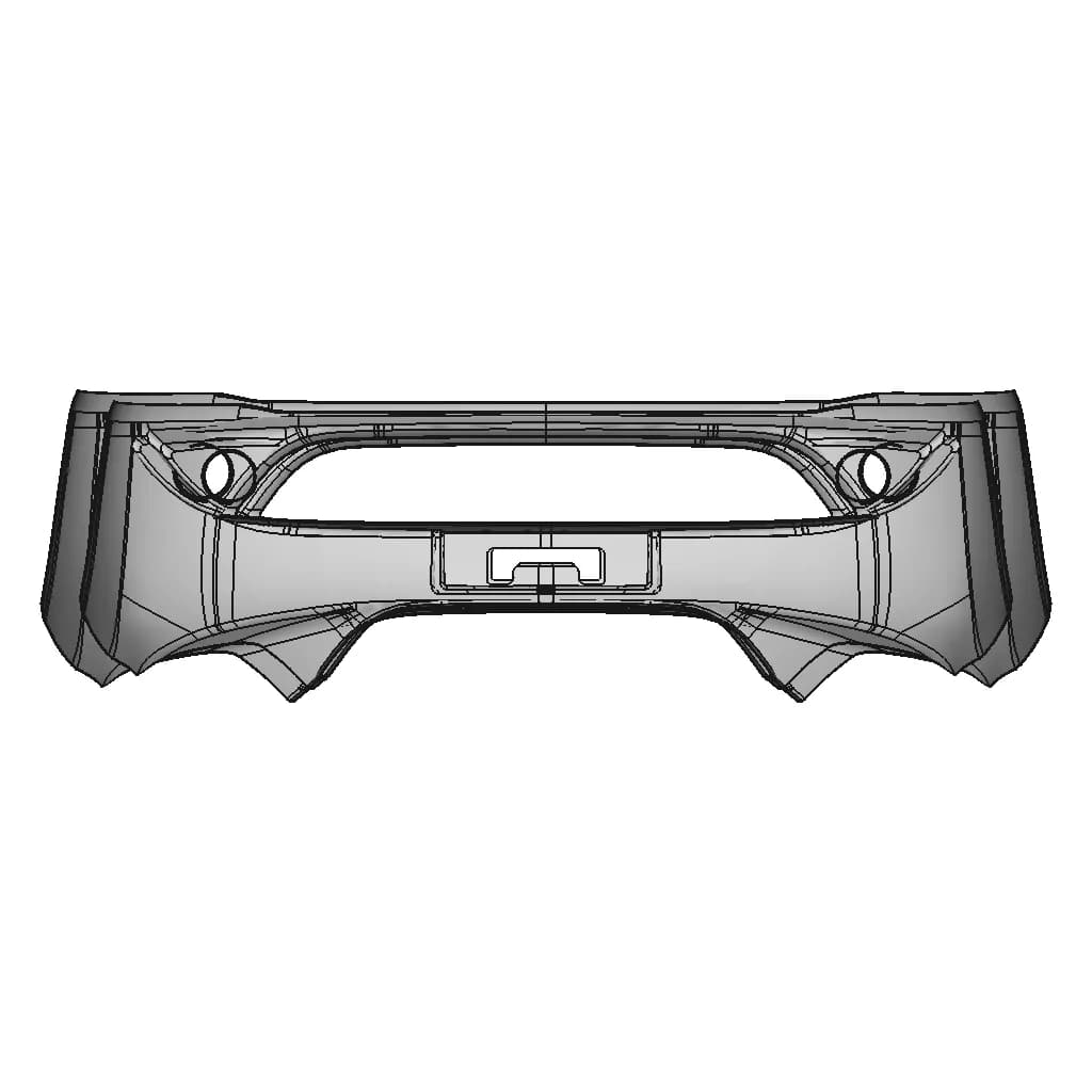 Car Bumper Front Body - Standard Mechanical Component_270_0_degree_snapshot