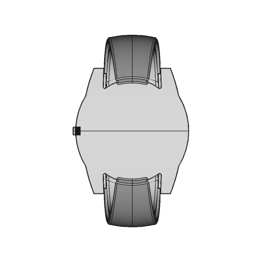 Wrist Watch - Downloadable CAD Representation_0_0_degree_snapshot