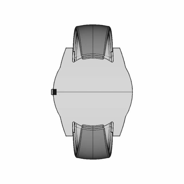 Wrist Watch - Downloadable CAD Representation