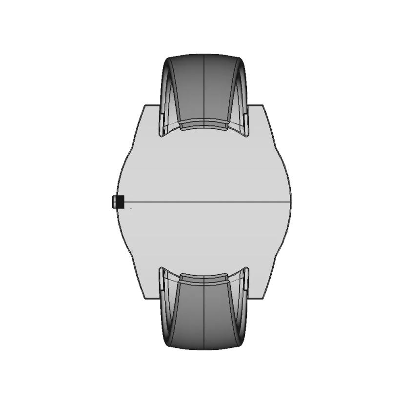Wrist Watch - Downloadable CAD Representation