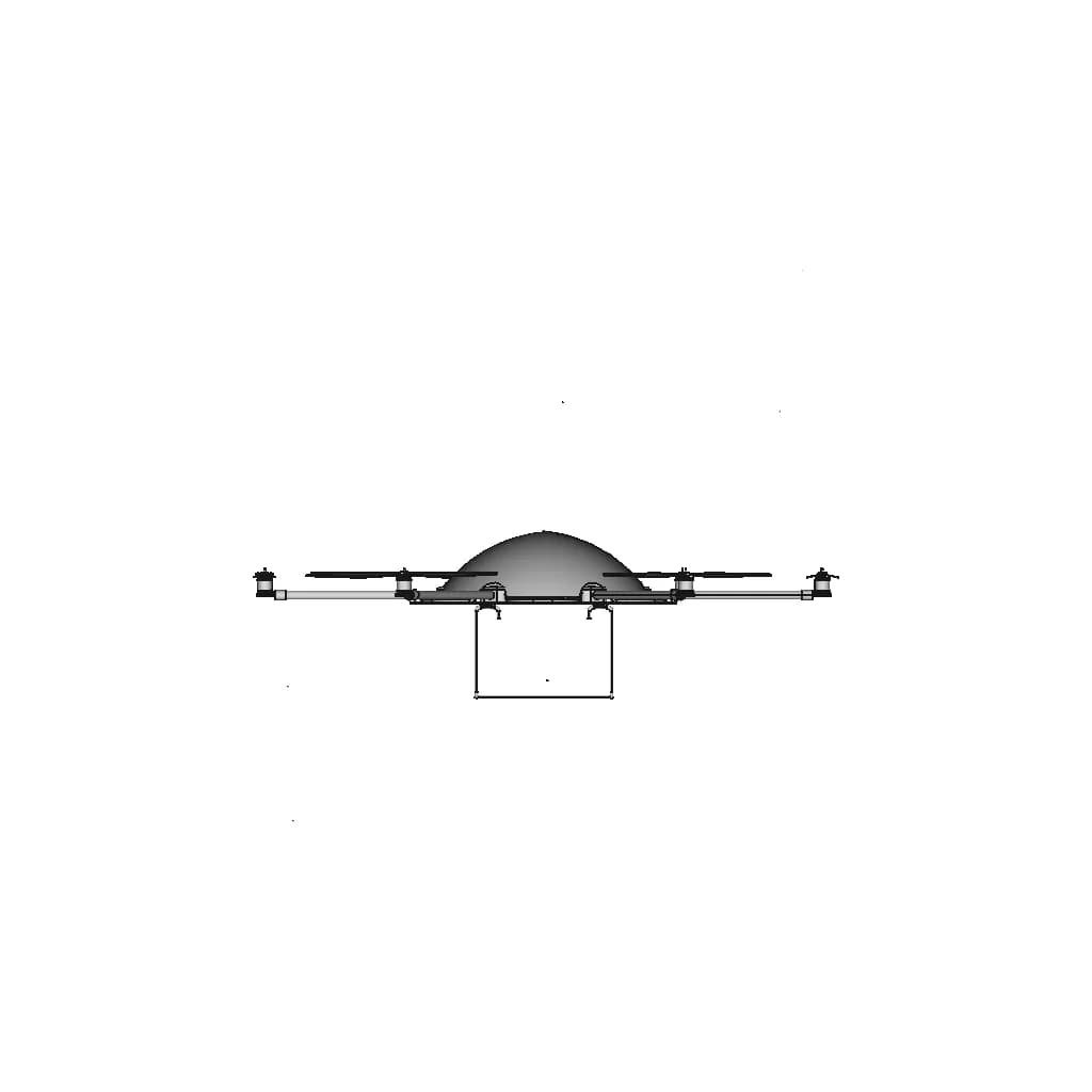 Drone(Hexacopter) | High-Quality CAD Model_0_270_degree_snapshot