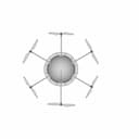 Drone(Hexacopter) | High-Quality CAD Model_270_0_degree_snapshot