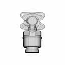 Break Booster Cylinder - Standard Mechanical Component_0_0_degree_snapshot