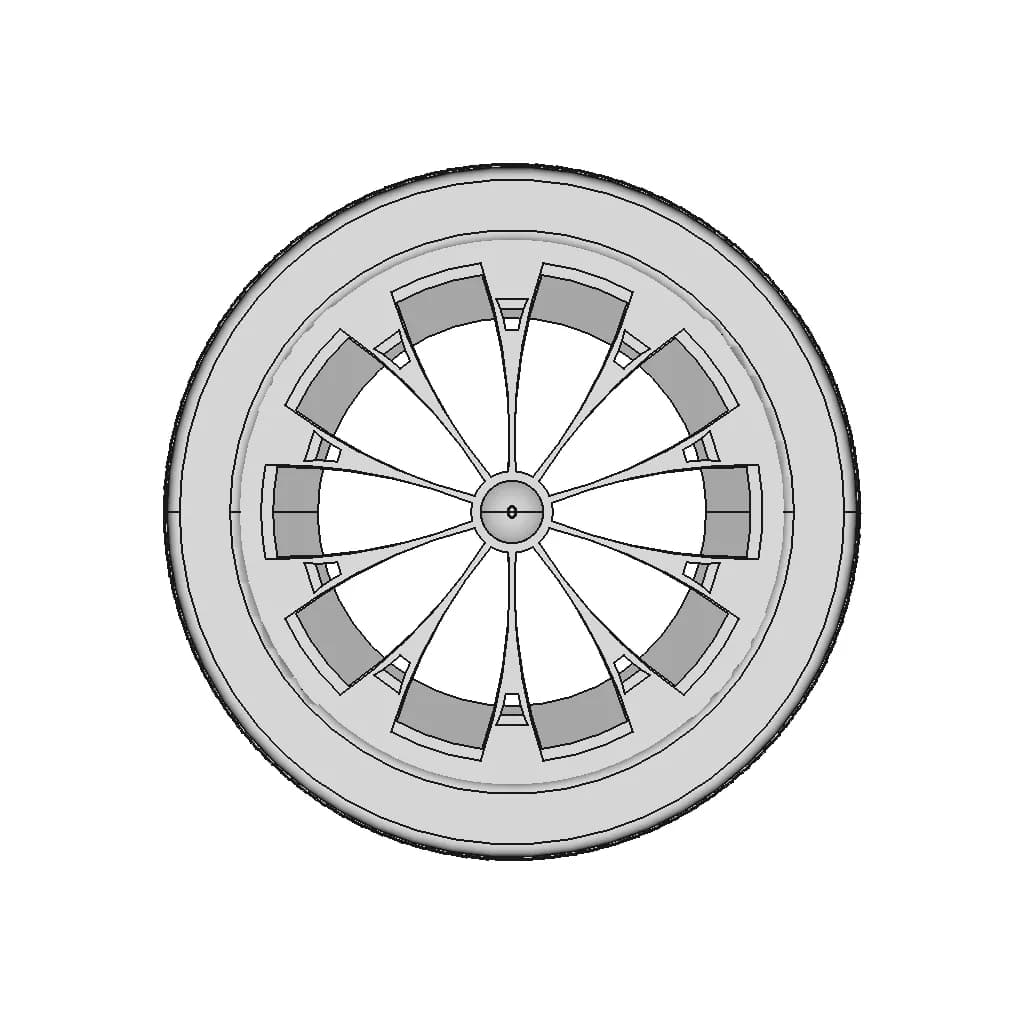 Tire | 3D Engineering Design File_0_90_degree_snapshot