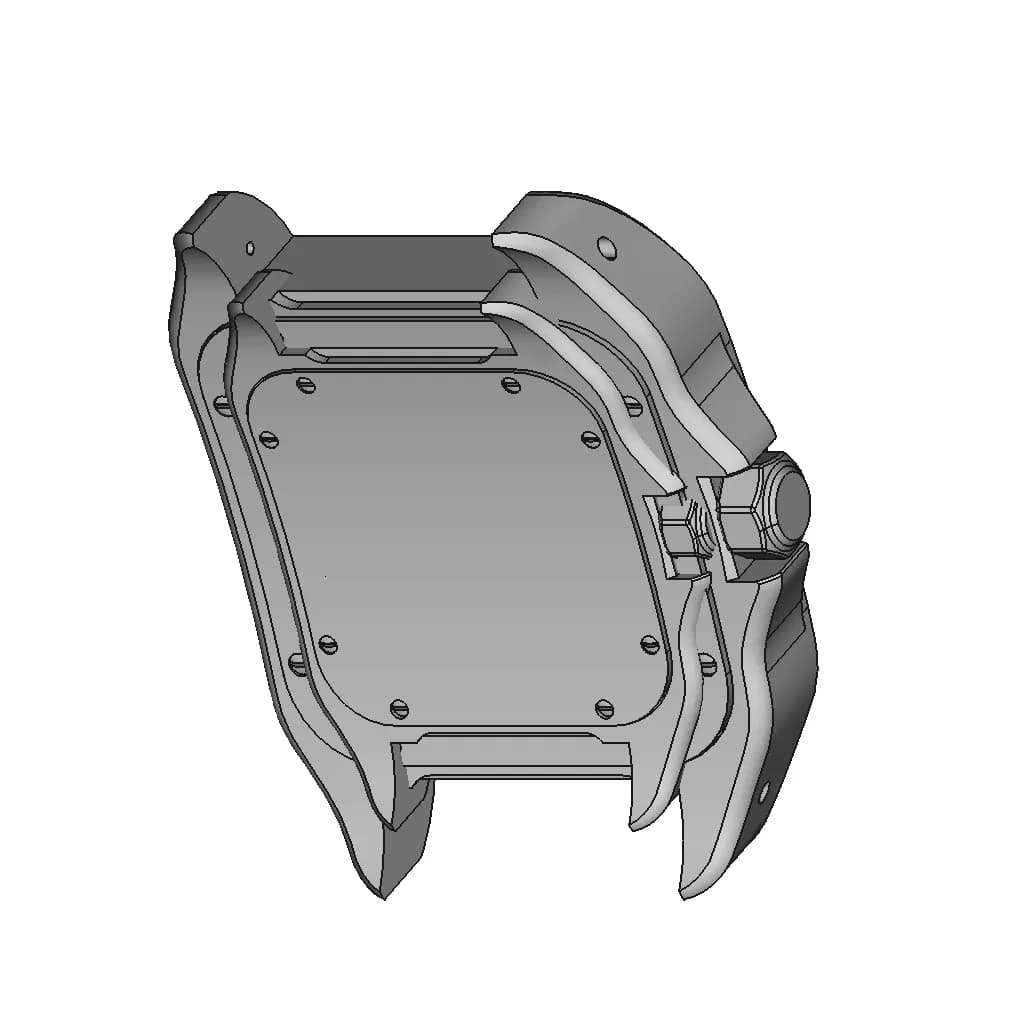 Waterproof Watch Case - Standard Mechanical Component_60_30_degree_snapshot