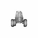 Shock Absorber System With Arms | 3D Engineering Design File_0_0_degree_snapshot