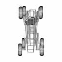 Shock Absorber System With Arms | 3D Engineering Design File_270_0_degree_snapshot