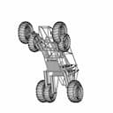 Shock Absorber System With Arms | 3D Engineering Design File_60_30_degree_snapshot