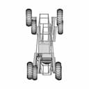 Shock Absorber System With Arms | 3D Engineering Design File_90_0_degree_snapshot