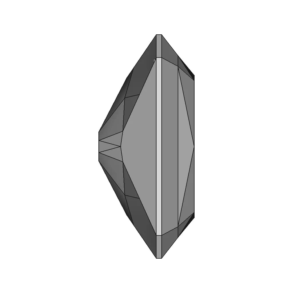 Radiant Cut Diamond | High-Quality CAD Model_0_270_degree_snapshot