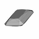Radiant Cut Diamond | High-Quality CAD Model_60_30_degree_snapshot