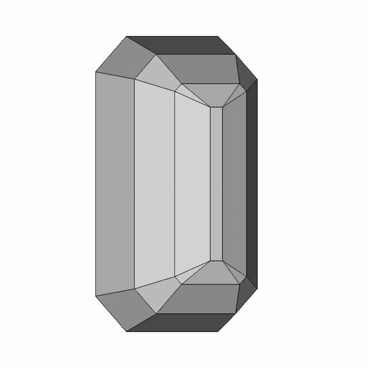 Emerald Diamond - Downloadable CAD Representation