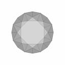 Circular Diamond - Downloadable CAD Representation_0_0_degree_snapshot