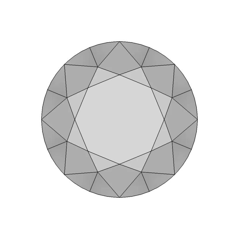 Circular Diamond - Standard Mechanical Component