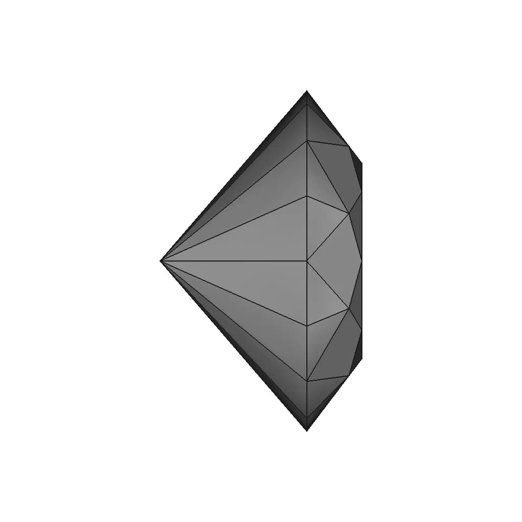 Circular Diamond - Standard Mechanical Component_0_270_degree_snapshot