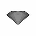 Circular Diamond - Standard Mechanical Component_90_0_degree_snapshot