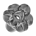 Nested Flowing Cube | High-Quality CAD Model_60_30_degree_snapshot