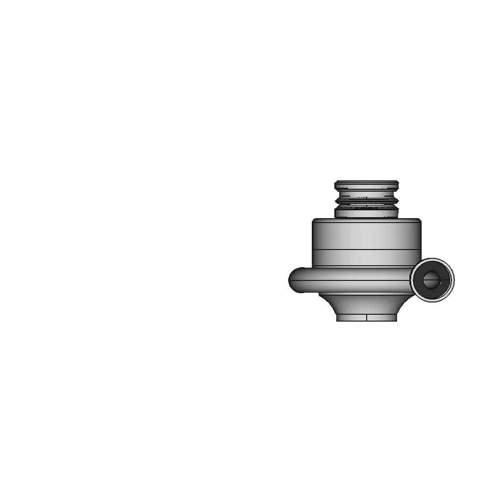 Centrifugal Supercharger Teaching Model | 3D Engineering Design File_270_0_degree_snapshot