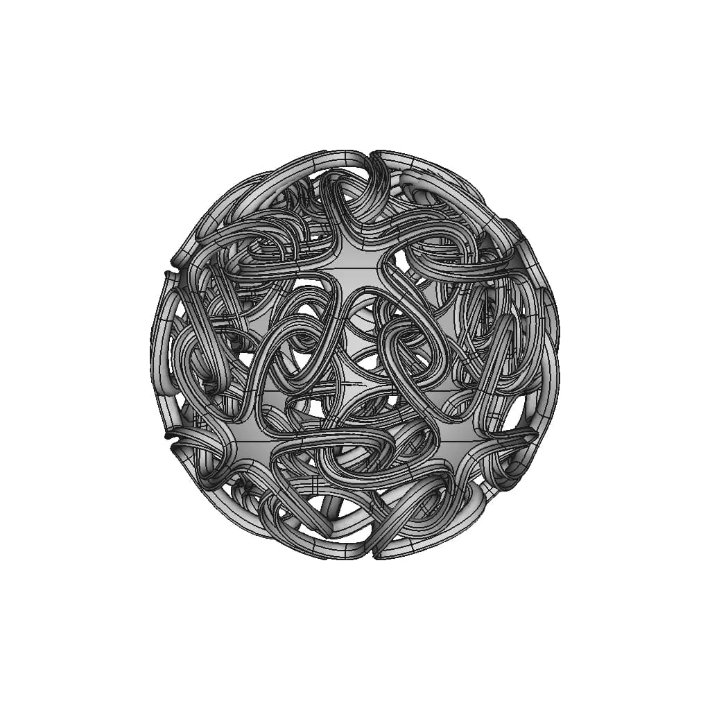 Complex Interlinked Star | High-Quality CAD Model_0_270_degree_snapshot