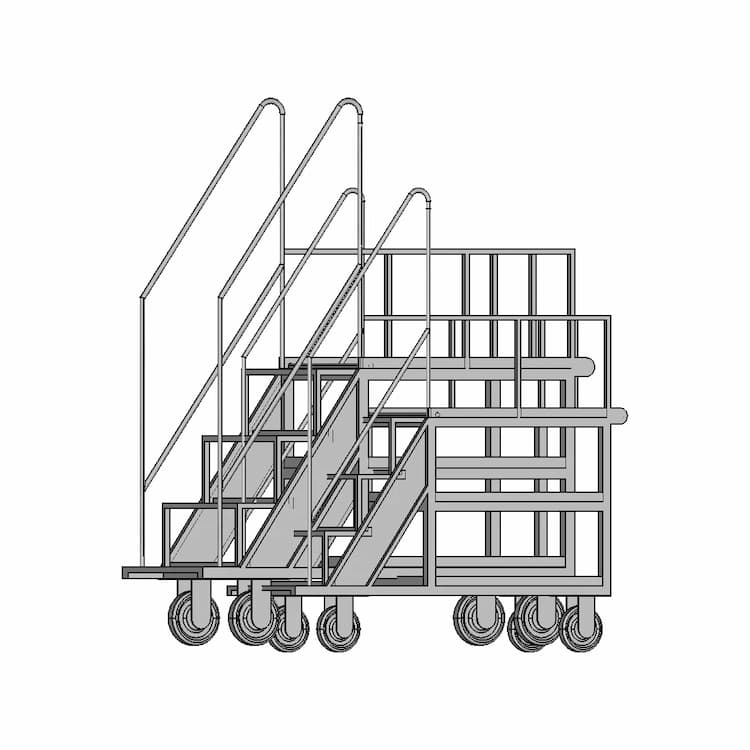 Ladder Trolley | 3D Engineering Design File