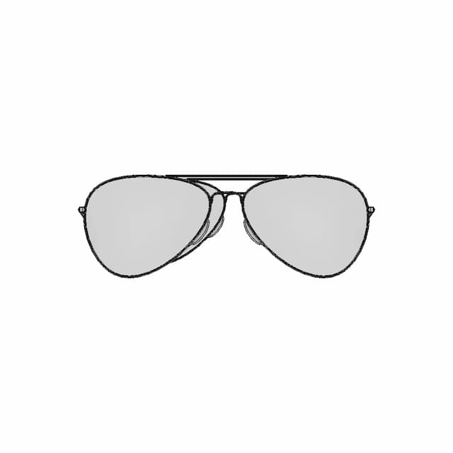 Ray-Ban Rb3025 L0205 58 - Downloadable CAD Representation