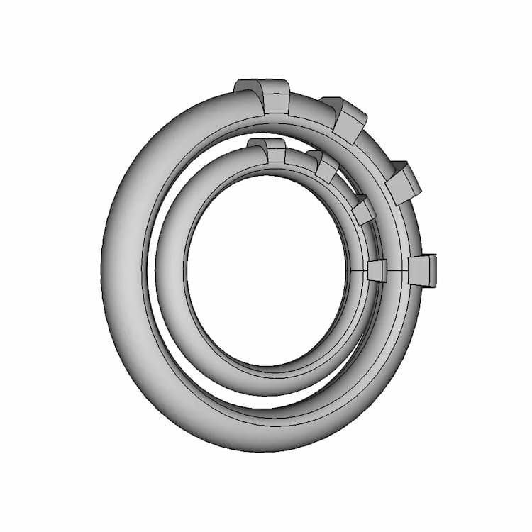 Platinum Ring - Downloadable CAD Representation