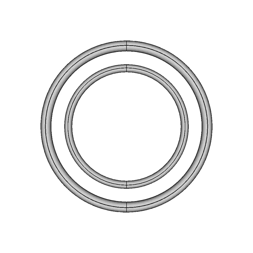 Wheel Keychain - Standard Mechanical Component_0_90_degree_snapshot