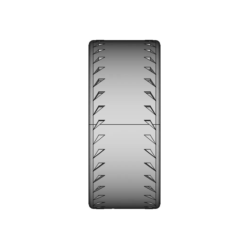 Wheel Keychain - Standard Mechanical Component_90_0_degree_snapshot