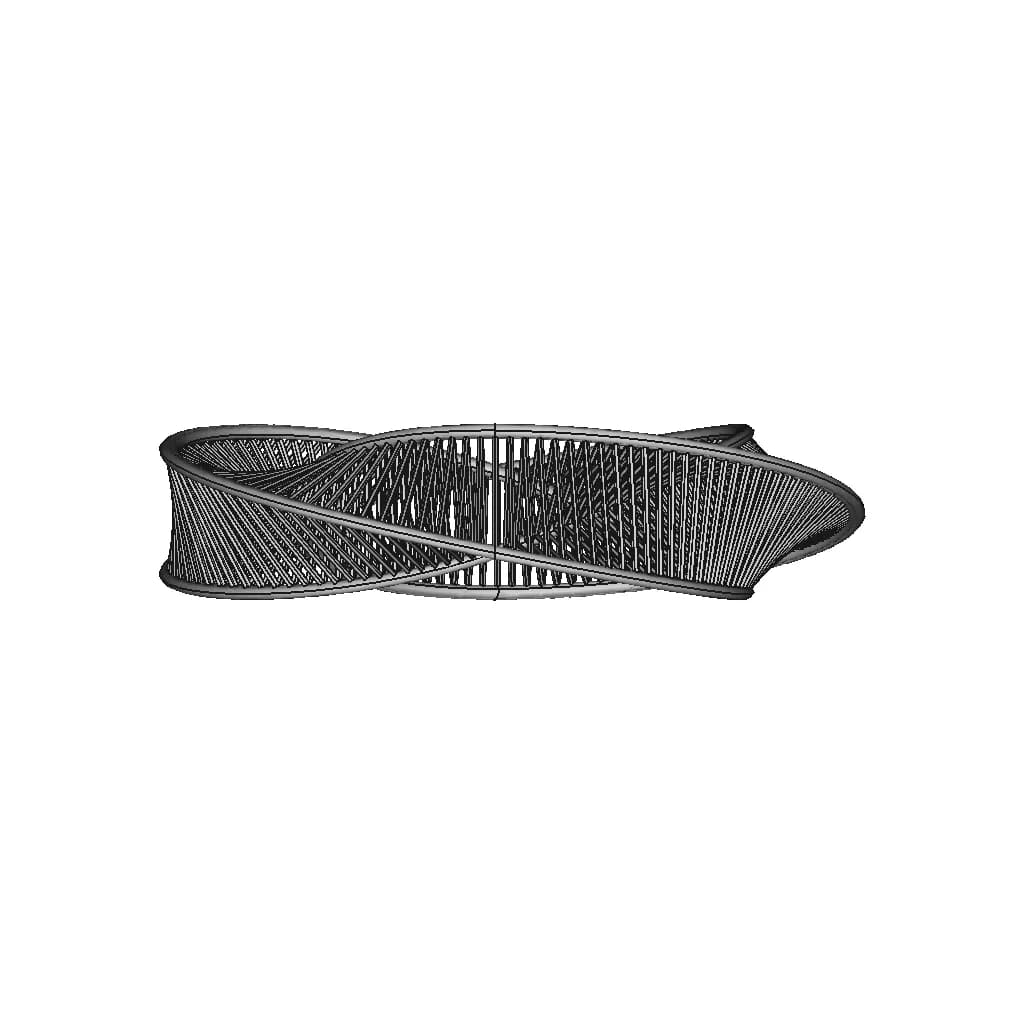 Mobius Bracelet | High-Quality CAD Model_0_270_degree_snapshot