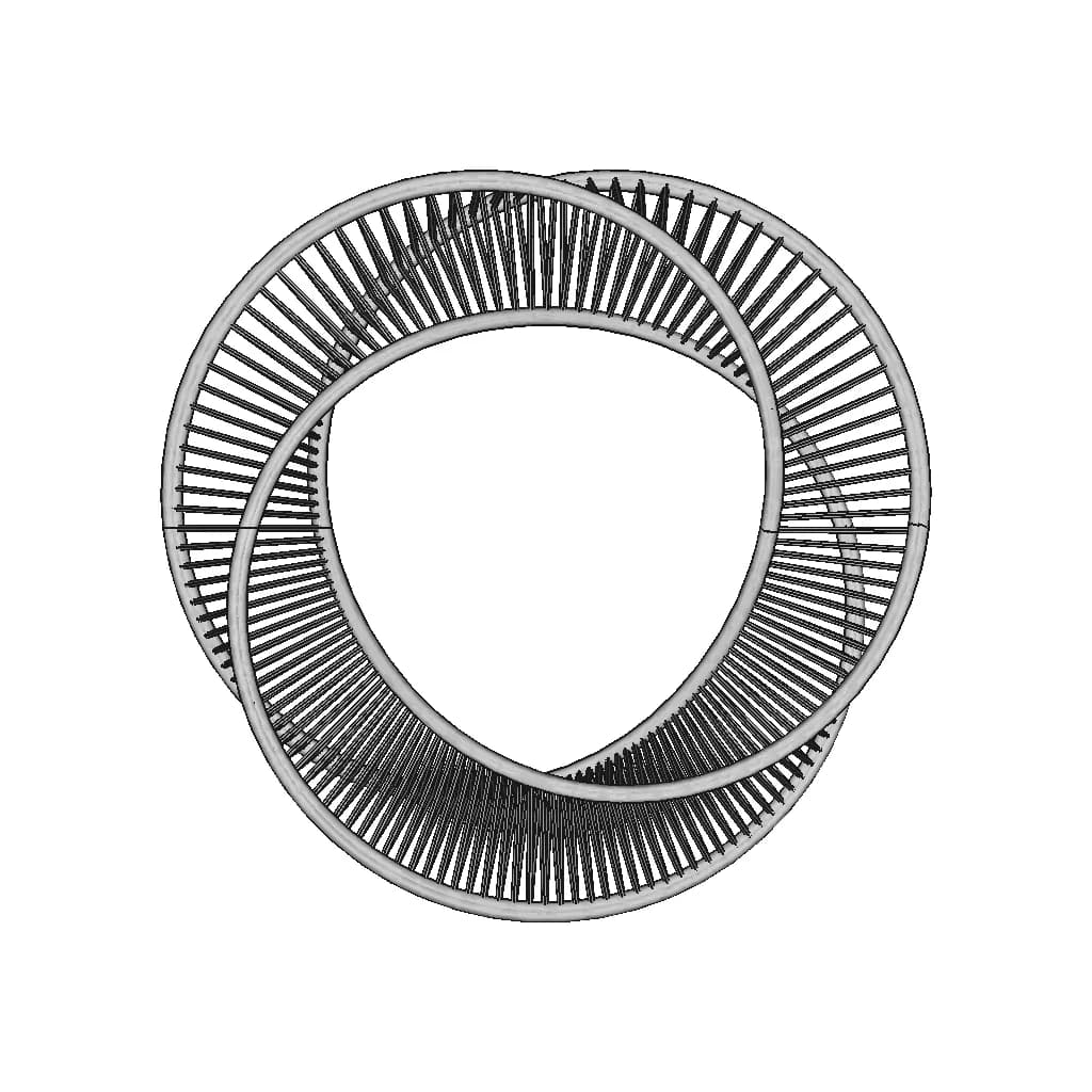 Mobius Bracelet | High-Quality CAD Model_270_0_degree_snapshot