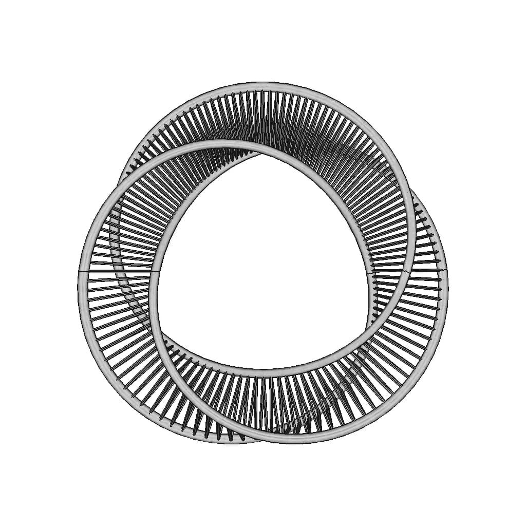 Mobius Bracelet | High-Quality CAD Model_90_0_degree_snapshot