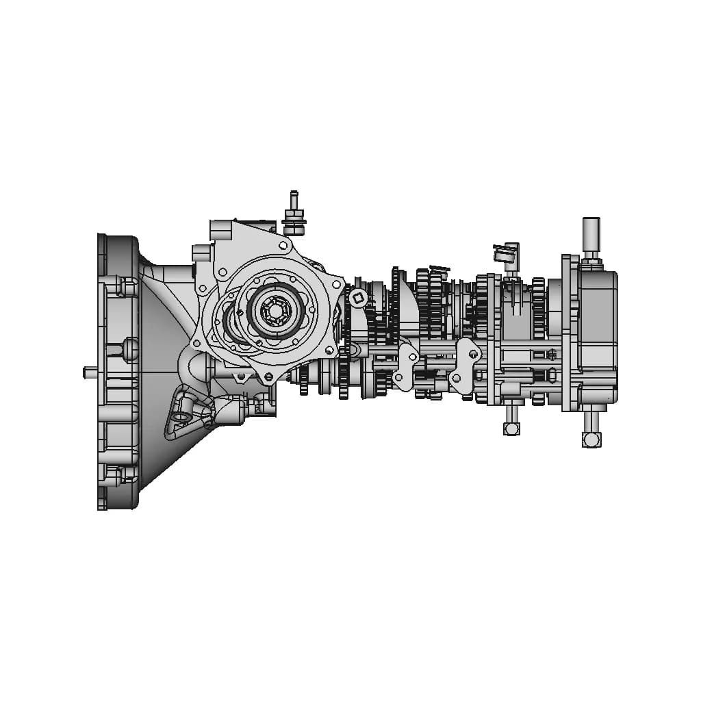 Кпп Эстония 19-25 (Доработанная) - Downloadable CAD Representation_0_90_degree_snapshot