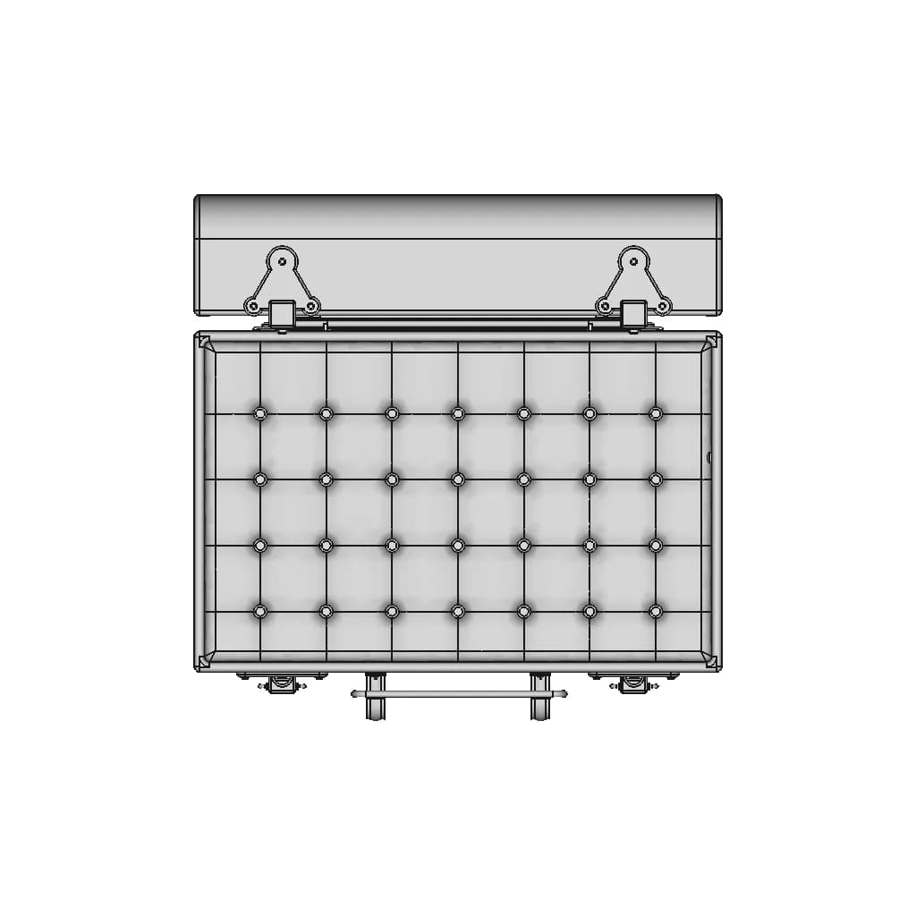 Tufted Box | 3D Engineering Design File_0_0_degree_snapshot