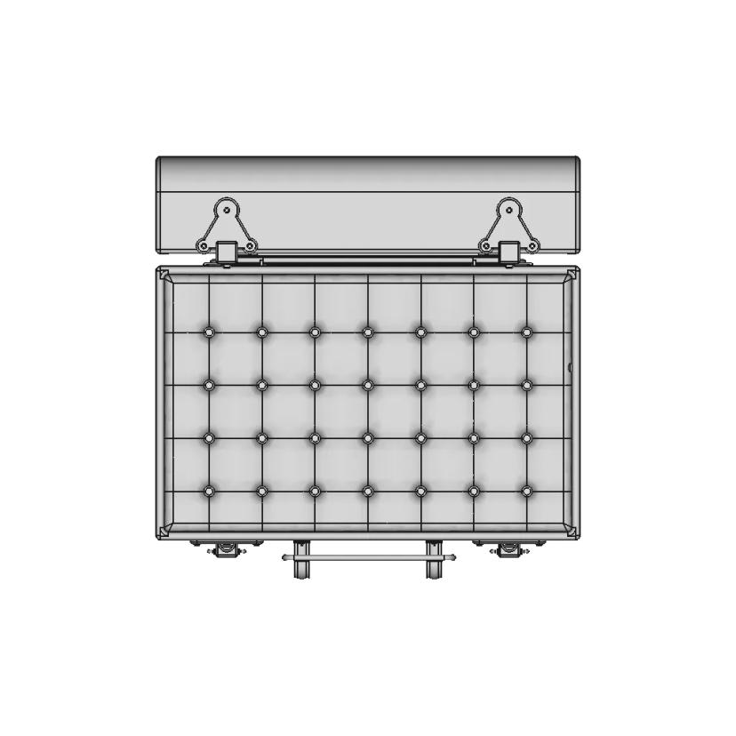 Tufted Box | 3D Engineering Design File