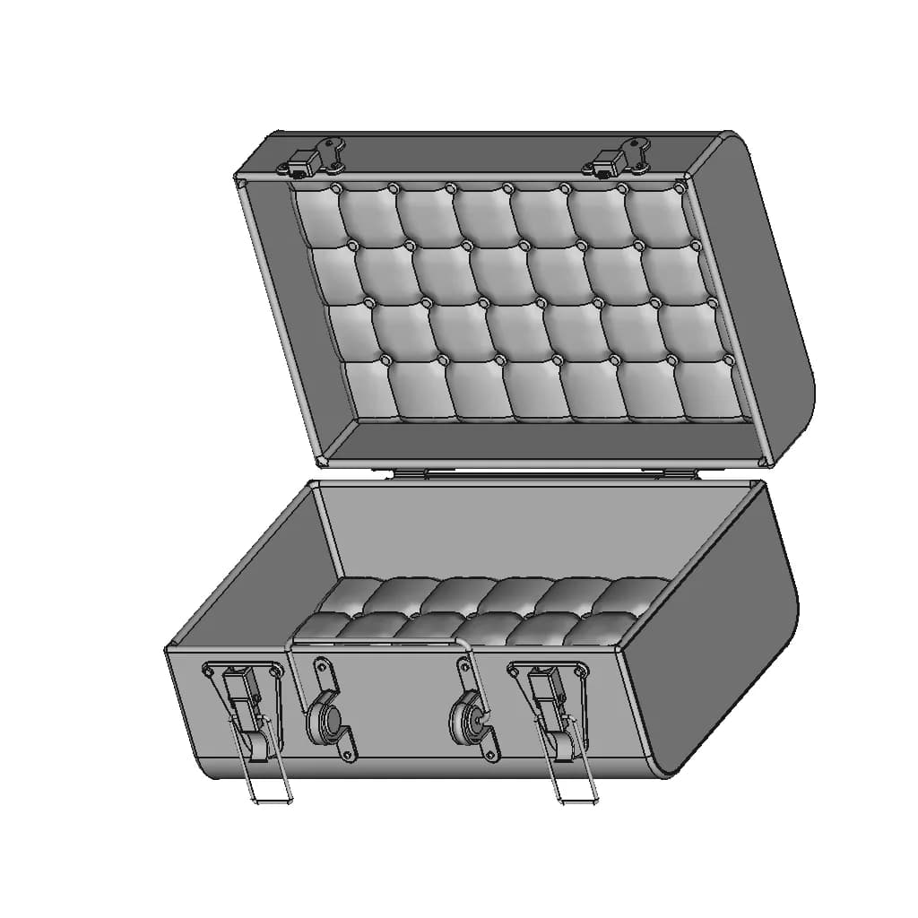 Tufted Box | 3D Engineering Design File_60_30_degree_snapshot