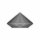 Diamond - Ideal Cut - Fully Paramteric - Downloadable CAD Representation_270_0_degree_snapshot