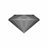 Diamond - Ideal Cut - Fully Paramteric - Downloadable CAD Representation_90_0_degree_snapshot