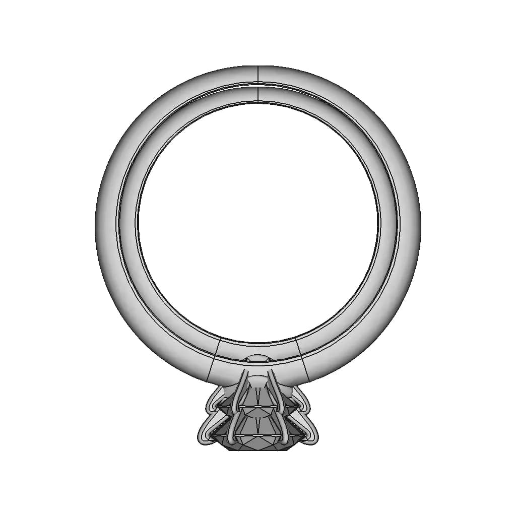 Ring Design #1 - Standard Mechanical Component_270_0_degree_snapshot